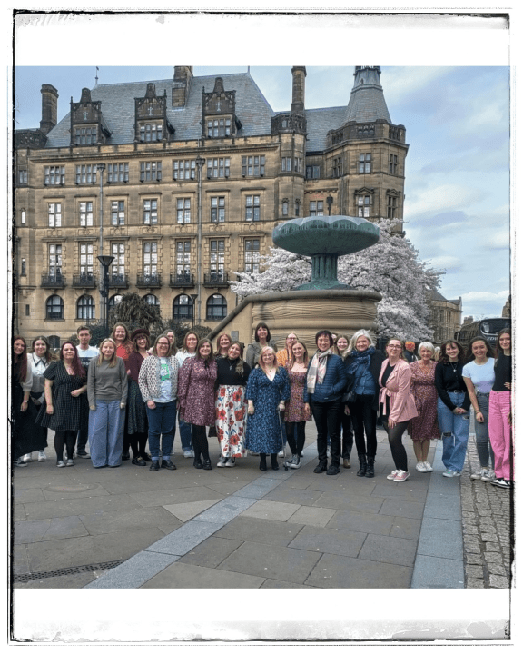 Yorkshire Reads group with Tess Gerritsen and Alison