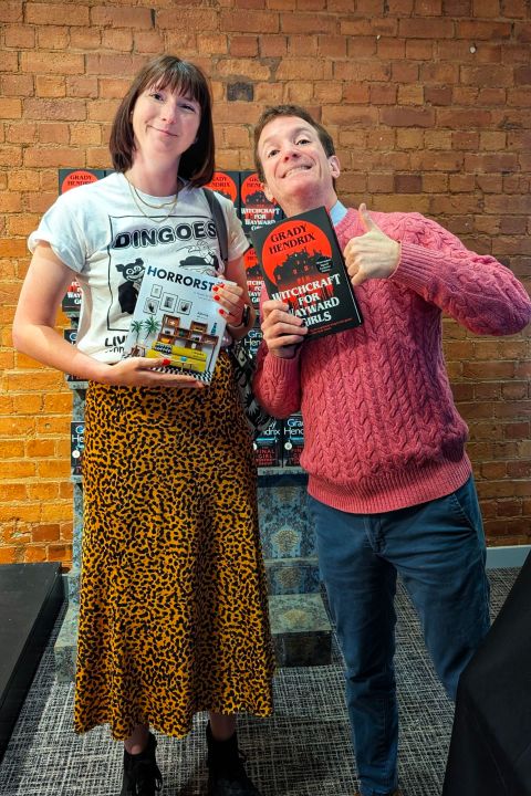 Myself and Grady Hendrix