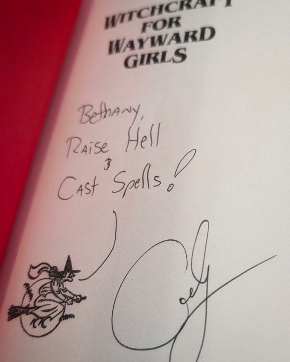 signed book