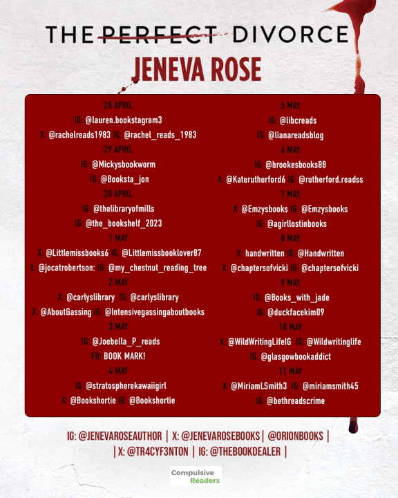 The Perfect Divorce tour poster